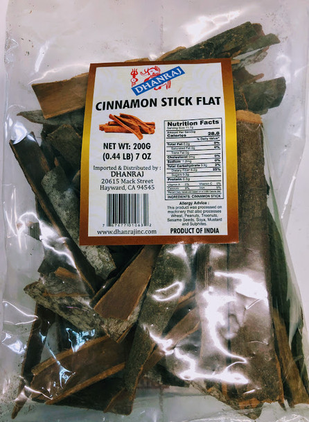 Dhanraj Cinnamon Stick Flat - 200g