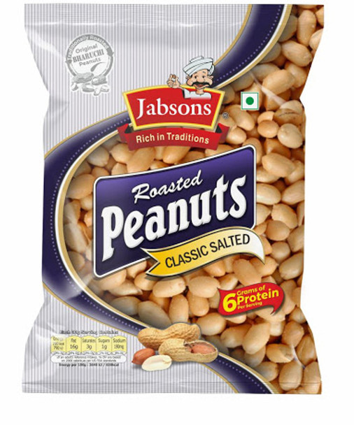 Jabson Roasted Peanut Classic Salted 140gm  