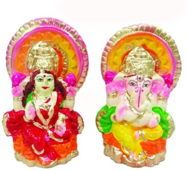 Mitti Laxmi Ganesh (4") 91075