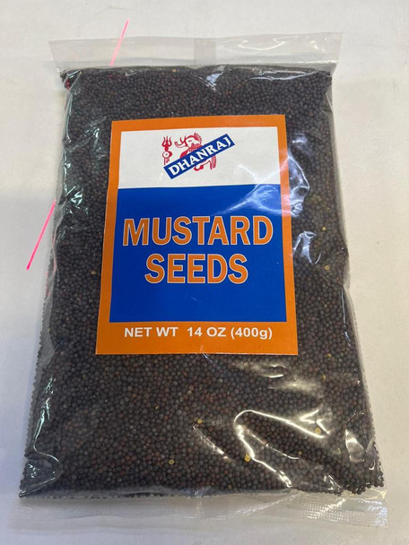 Dhanraj Black Mustard Seeds 14 oz