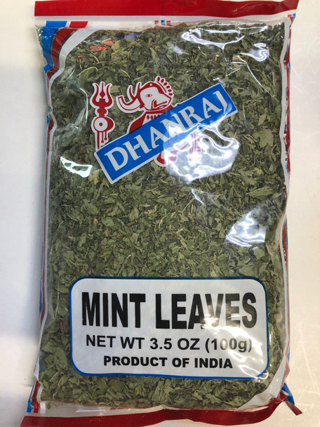 Dhanraj Dry Mint Leaves (Pudina) - 3.5 oz