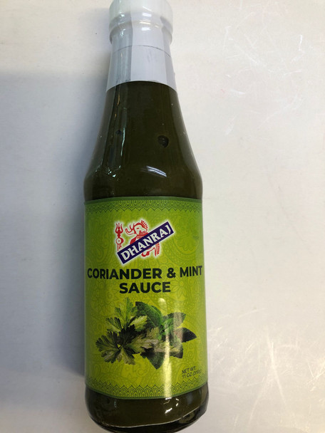 Dhanraj Coriander & Mint Sauce - 11 oz