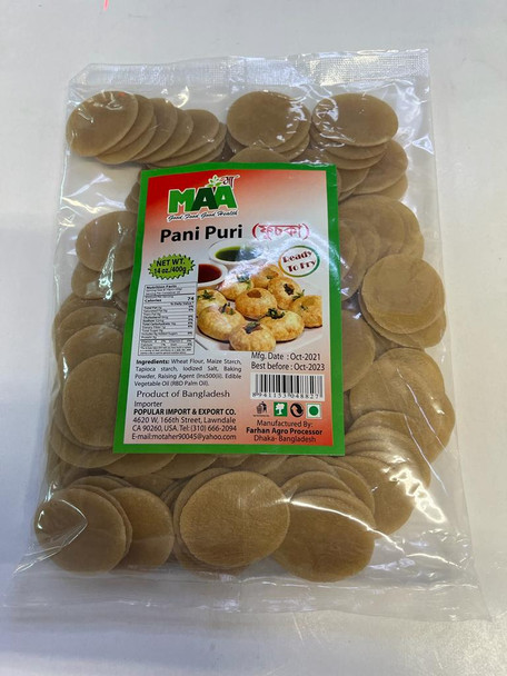 Maa Pani Puri 400g