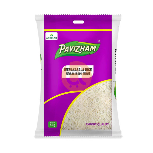 Pavizham Jeerakasala Rice 5 Kg