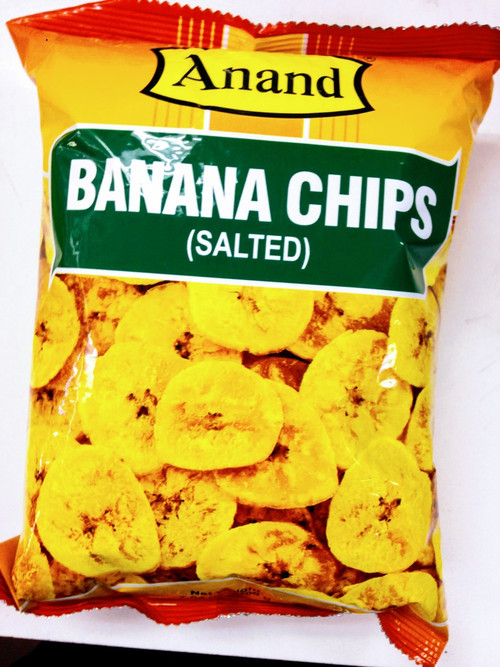 ANAND PLAIN SALTED BANANA CHIPS 200GMS