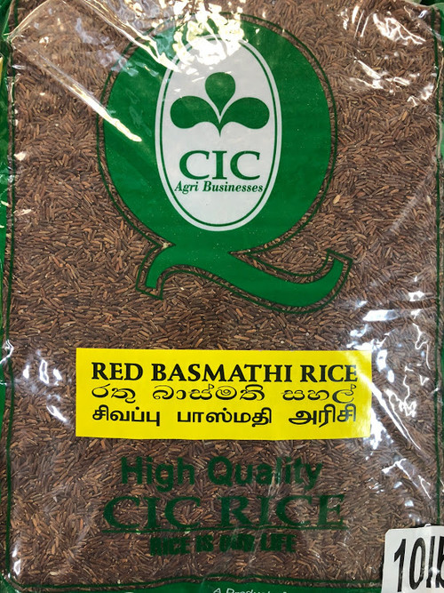 CIC Red Basmati Rice - 10lb - Bazaar9.com