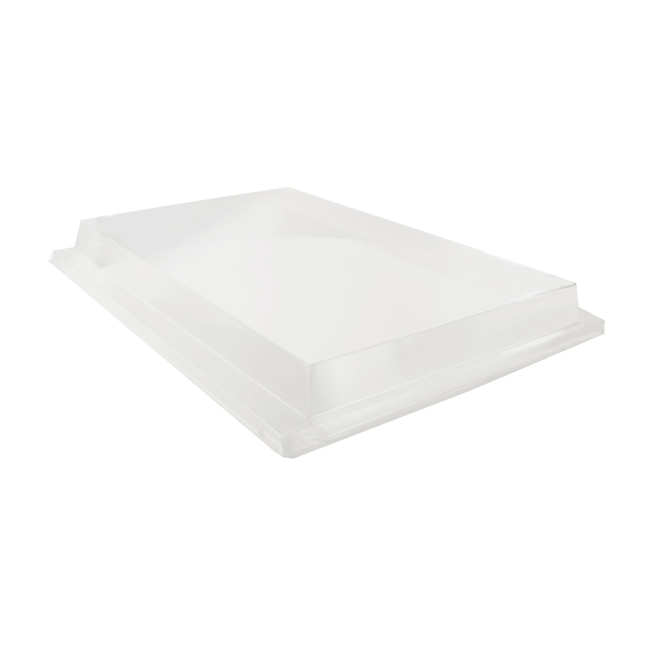 Clear PET Lid For 210APUTRP11 - L:15.05 x W:11 x H:1.5in