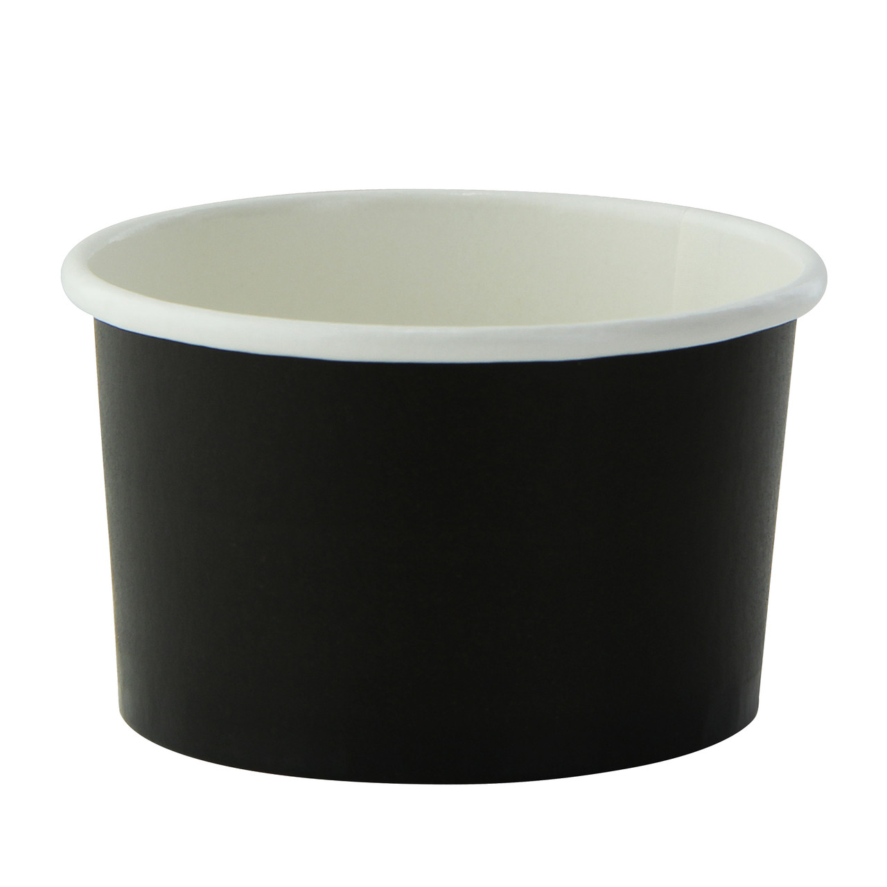 Black Paper Cup - 2oz D:2.4in H:1.4in - 1000 pcs