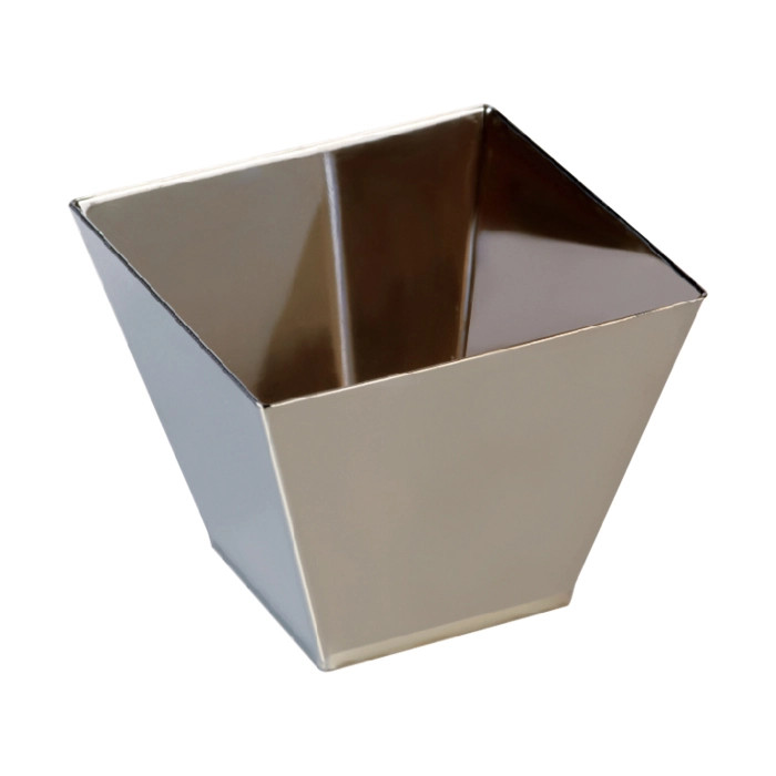 RAMBO SQUARE SILVER MINI DISH - 5.25oz L:2.75in W:2.75in H:2.2in - 500 pcs