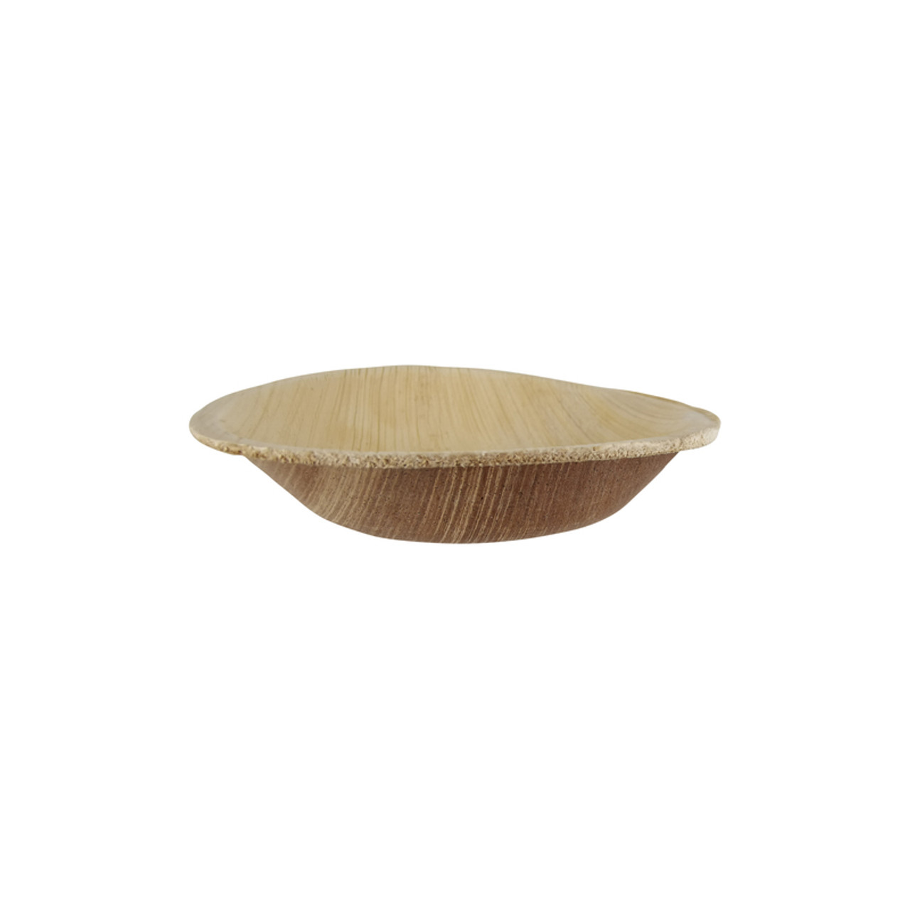 Palmbowl Palm Leaf Round Bowl - 3oz D:4in H:0.8in - 100 pcs