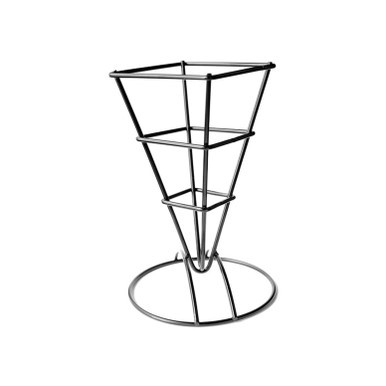 Black Metal Cone Holder