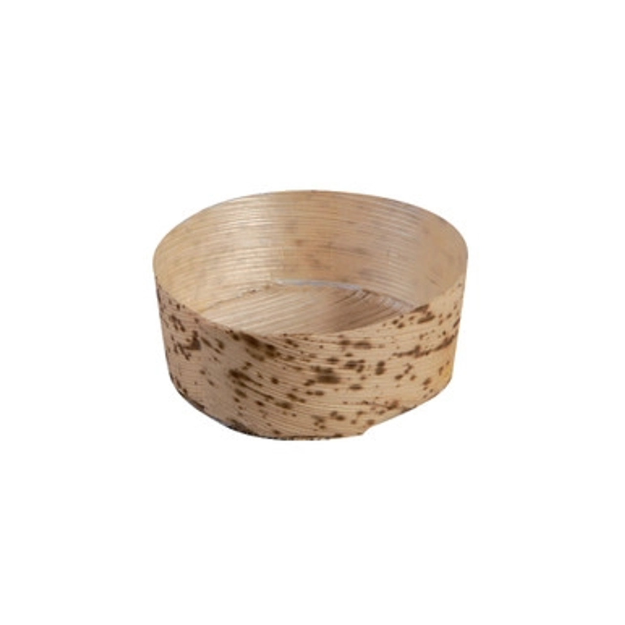 Round Mini Bamboo Leaf Basket - 1.5oz D:2.2in H:0.9in - 1000 pcs Round Mini Bamboo Leaf Basket - 1.5oz D:2.2in H:0.9in - 1000 pcs