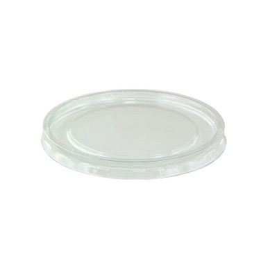 Clear PET Lid - D:4.5in - 1000 pcs