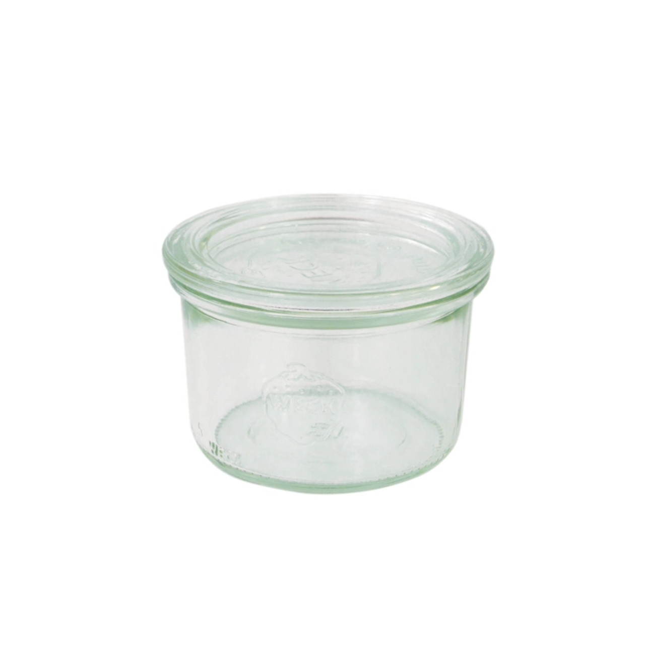 Bokocook reusable Weck jars with glass lid mold - 6.7oz H:2.36in D:3.14in - 12 pcs Bokocook reusable Weck jars with glass lid mold - 6.7oz H:2.36in D:3.14in - 12 pcs