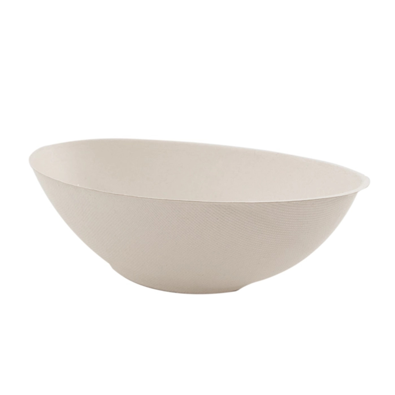 Bio n Chic Brown Oval Sugarcane Bowl (No added PFAs) - 51oz L:10.6in W:6.2in - 100 pcs Bio n Chic Brown Oval Sugarcane Bowl (No added PFAs) - 51oz L:10.6in W:6.2in - 100 pcs
