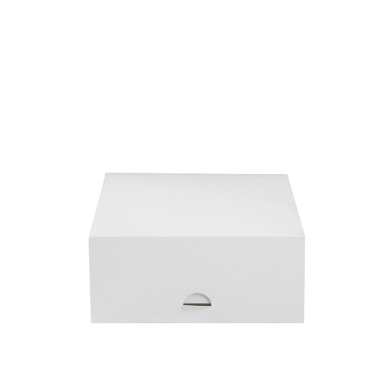 White Pastry Box - L:7.09in W:7.09in H:3.15in - 50 pcs White Pastry Box - L:7.09in W:7.09in H:3.15in - 50 pcs