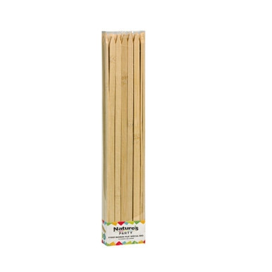 Flat bamboo BBQ skewer - L:9.84in - 2000 pcs