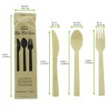 PacknWood Food Service Supplier Now Selling Anji Bamboo Cutlery Kit