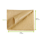 Order A Sample - Brown Kraft Bag Opens 2 Sides - L:4.5 x W:4.4in