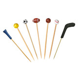 Bamboo Basketball Skewers - L:4.7in - 1000 pcs