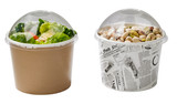 Deli News Printed Containers - 24oz D:4.5in - 500 pcs