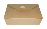 Kraft Meal Box - 50oz Base:L:7.75in W:5.5in H:2in Top:L:8.5in W:6.3in H:2in - 200 pcs