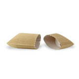 Cushion Corrugated Hot Sandwich Box - 30oz L:5.7in W:5.1in H:2.2in - 475 pcs