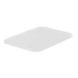 Clear PP Lid for 210APUREC500 & 210APUREC750 - L:6.81in W:4.72in H:0.18in - 250 pcs