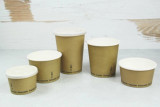 Compostable Soup Cup - 8oz D:3.5in H:2.4in - 500 pcs