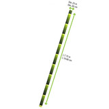 Bamboo Design Paper Straws Unwrapped - D:0.2in L: 8.3in - 3000 pcs