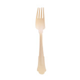 Unwrapped Elegant Wooden Fork - L:7.5in - 500 pcs