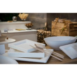Unwrapped Elegant Wooden Knife - L:8in - 500 pcs