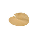 Round Kraft Greaseproof Cone Sheets - Dia:10.6in