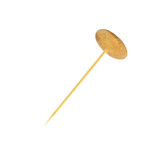 Bamboo Mini Dish with Skewer - L:3.9in D:1.6in - 144 pcs
