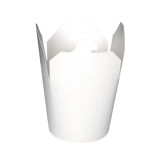 White Pasta Box - 16oz D:3.1in H:4in - 500 pcs