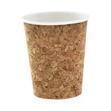 Insulated Corked Coffee Cup - 8oz D:3.1in H:3.65in - 200 pcs