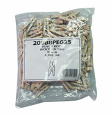 Mini Wooden Clothespin Accessory for Cones and Boats - L:1inin W:0.36in - 2000 pcs