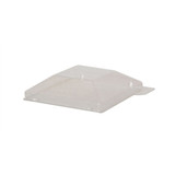 Klarity Square Mini Transparent Green Dish - 1.5oz L:2.5in W:2.5in H:0.6in - 200 pcs