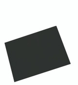 Black paper place mat - L:15.8in W:11.8in - 1000 pcs