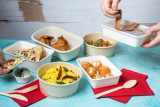 Wooden Cutlery 3/1 kit (Knife + Fork + Spoon) - L:6.2in - 250 pcs