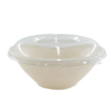 Round Brown Sugarcane Bowl - 40oz D:7.7in H:3in - 250 pcs
