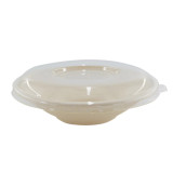 Round Brown Sugarcane Bowl - 24oz D:7.7in H:2.5in - 250 pcs