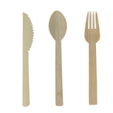 Elegant and Sturdy Bamboo Spoon - L:6.69in - 500 pcs