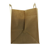 Kraft/brown paper carrier bag - L:12.5in W:8in H:9.6in - 250 pcs