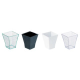 TAITI White Square Cup - 2oz L:1.7in W:1.7in H:2.1in - 600 pcs