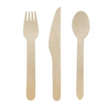 Wooden cutlery kit - 288 kits