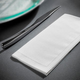 Luxury White Snow Cotton Table Napkin - L:15.8in W:15.8in - 100 pcs