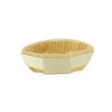Round Baking Mold With Liner - L:4.6 x W:4.55 x H:1.4in