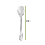 Reusable Stainless steel spoon - L:6.18in - 500 pcs