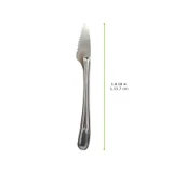 Reusable Stainless steel knife - L:6.18in - 500 pcs